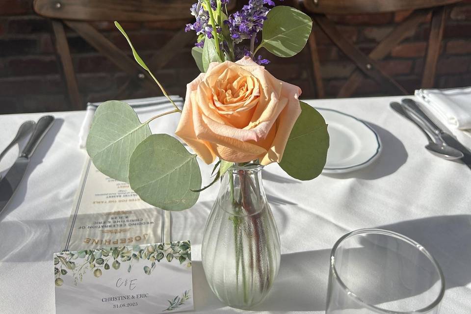 Long Table Bud Vase