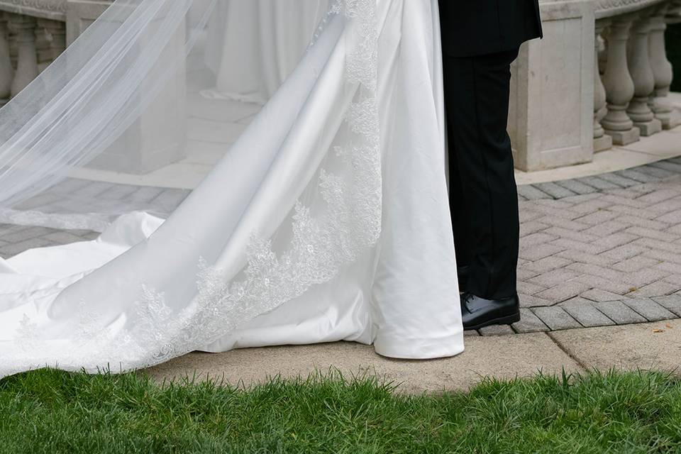 Cascading Wedding Bouquet