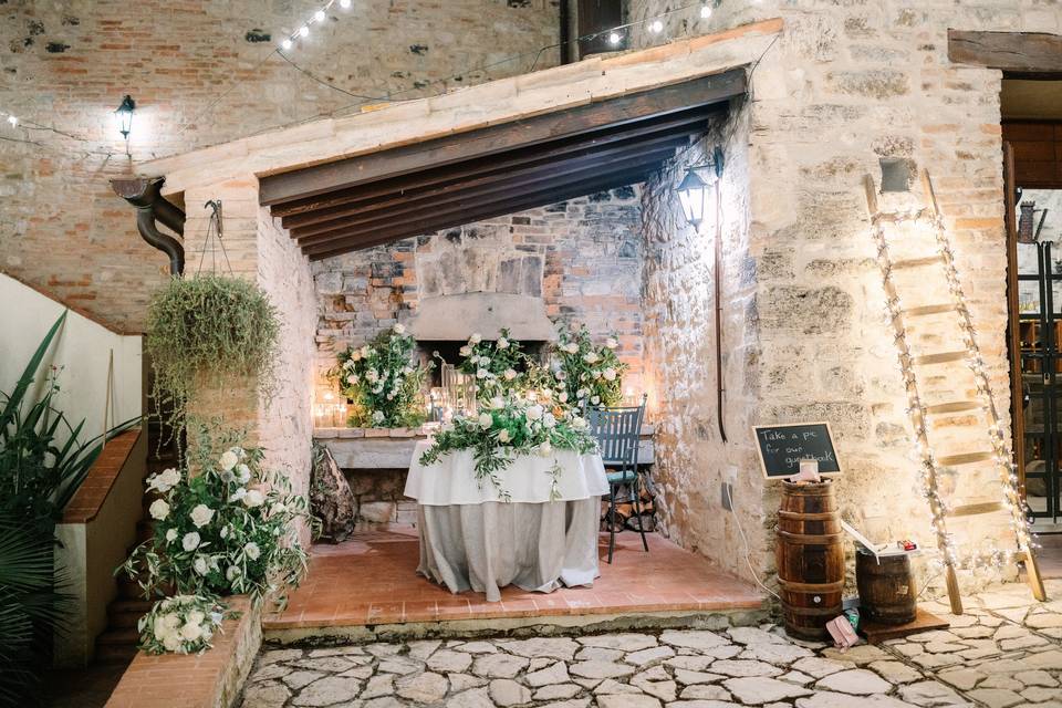Newlyweds table