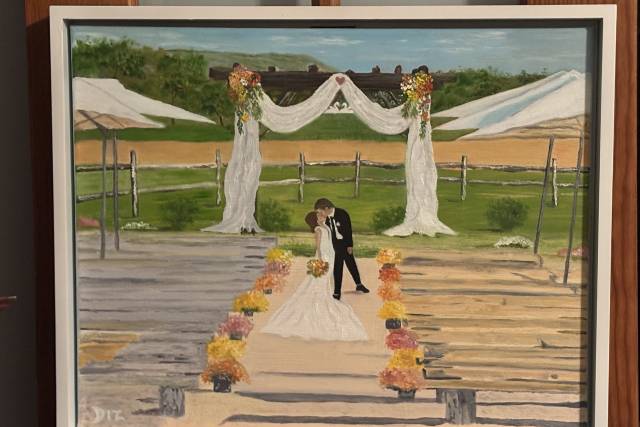 Wedding couple