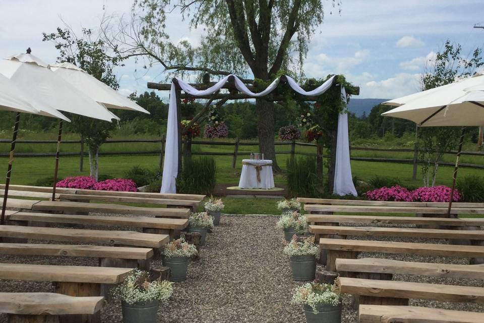 Ceremony area