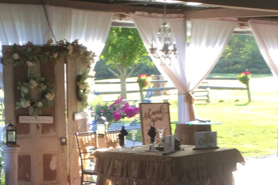 Sweetheart table