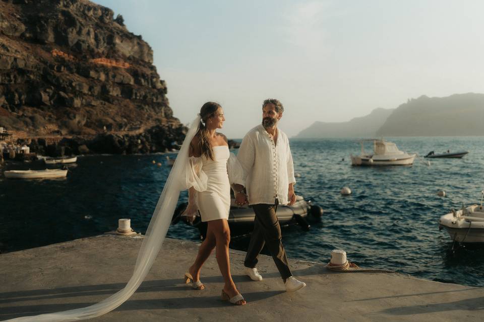 Santorini Greece Wedding