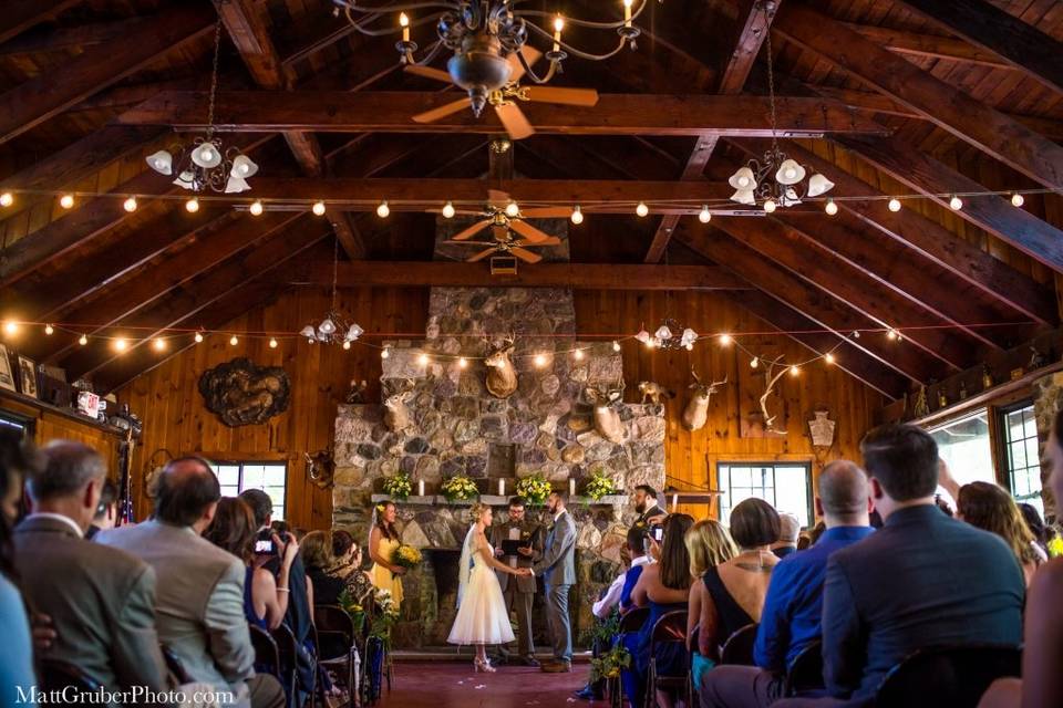 Lakeside Cabin Wedding