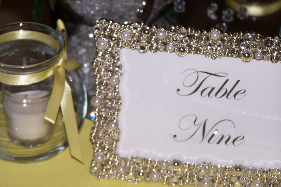 Table number