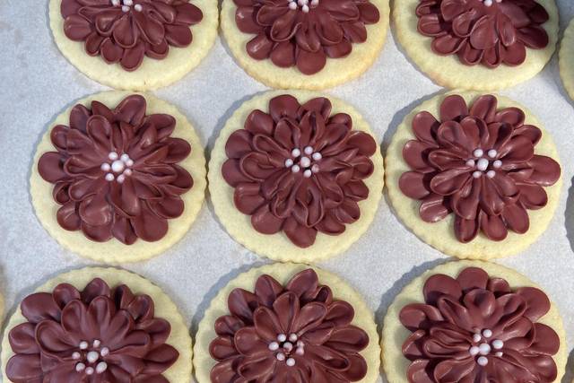 Decorated cookies