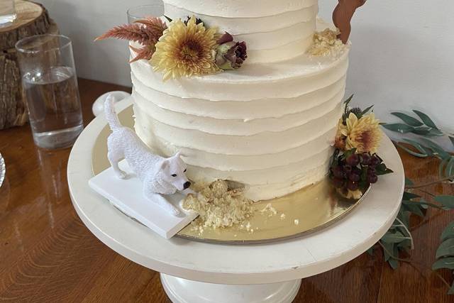 Dog cake