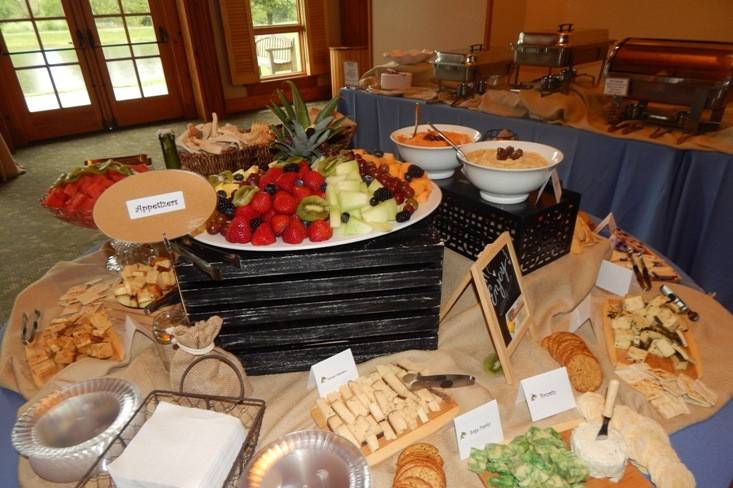 Appetizer table