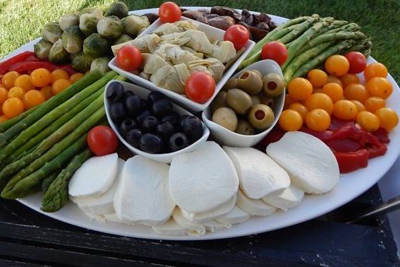 Vegetables platter