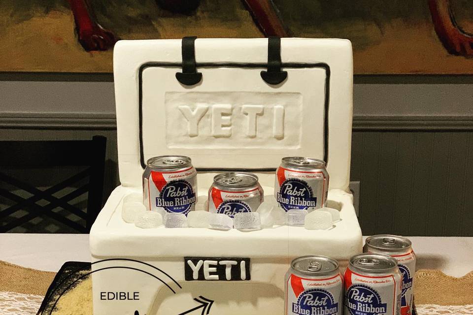 Yeti Groom's cake