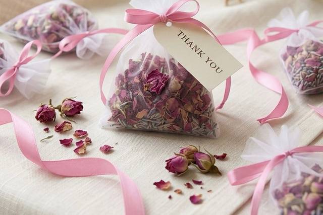 Romantic Wedding Favor Sachets