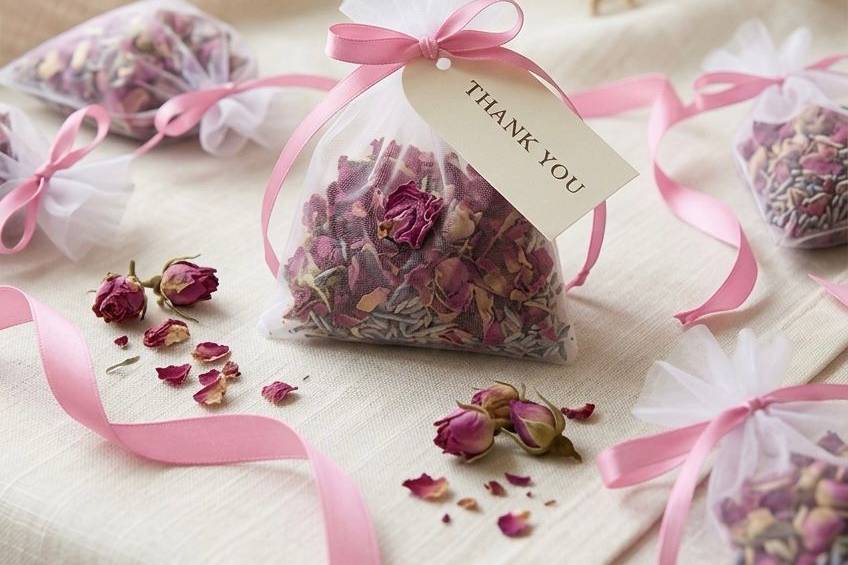 Romantic Wedding Favor Sachets