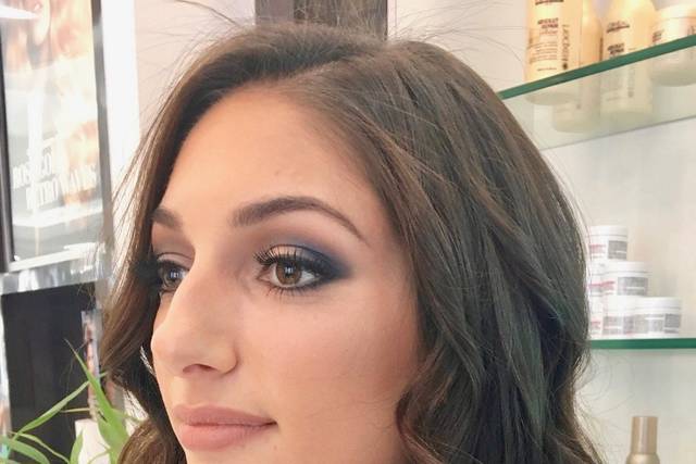 Soft curls for long hair
