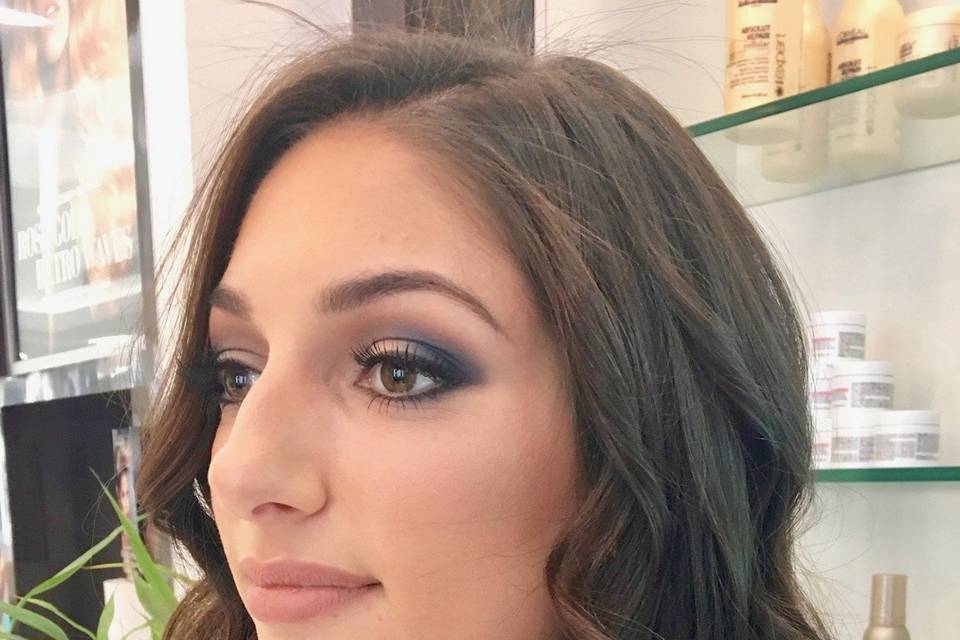 Soft curls for long hair