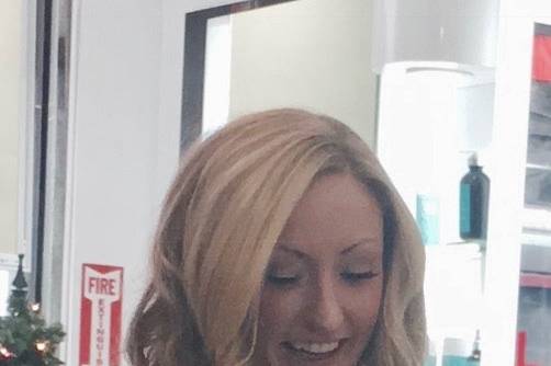 Smiling bride