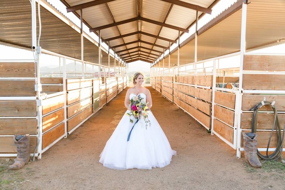 Bridal portrait