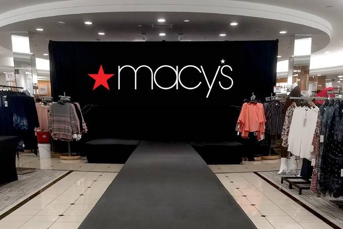 Black Stage for Macy's