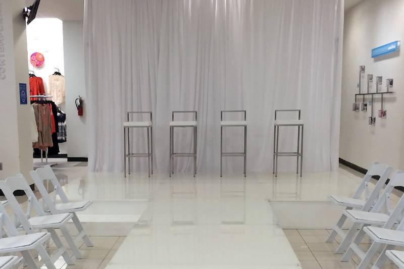 White Lucite Stage