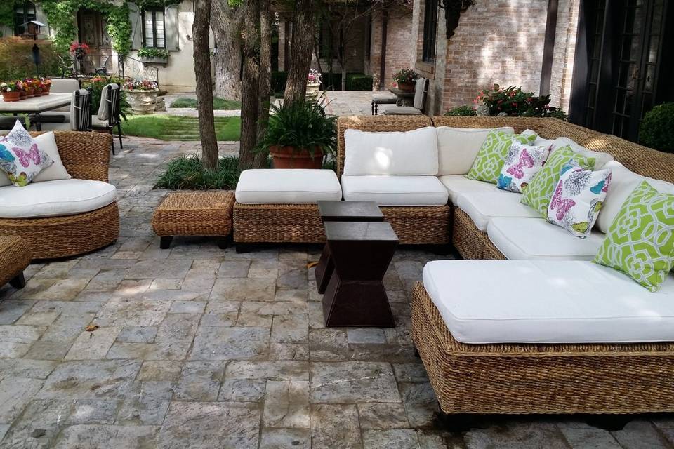 Hampton Wicker Grouping