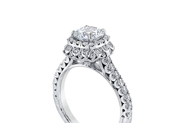 Oval-Cut Hidden Halo Engagement Ring - KGR1161PO – Jack Kelége | Diamond  Engagement Rings, Wedding Rings, and Fine Jewelry