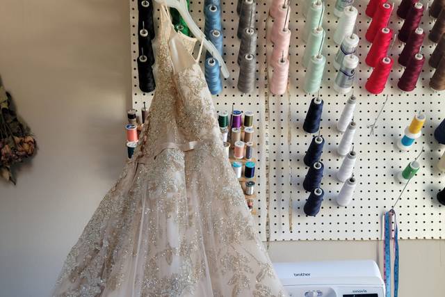 Lace detail