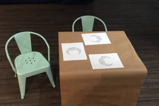 Kids Table For a Bridal Shower