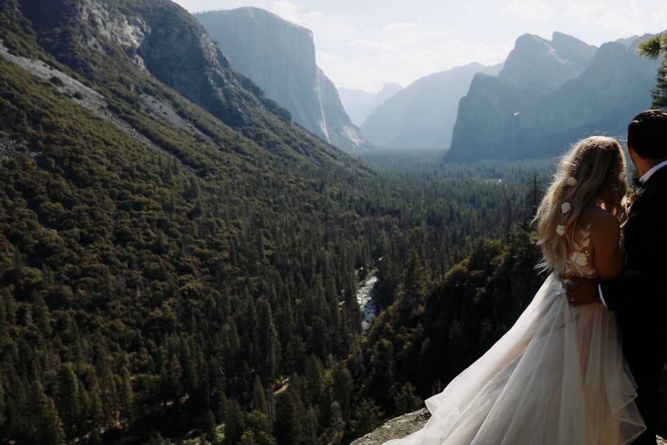 Yosemite Adventure wedding