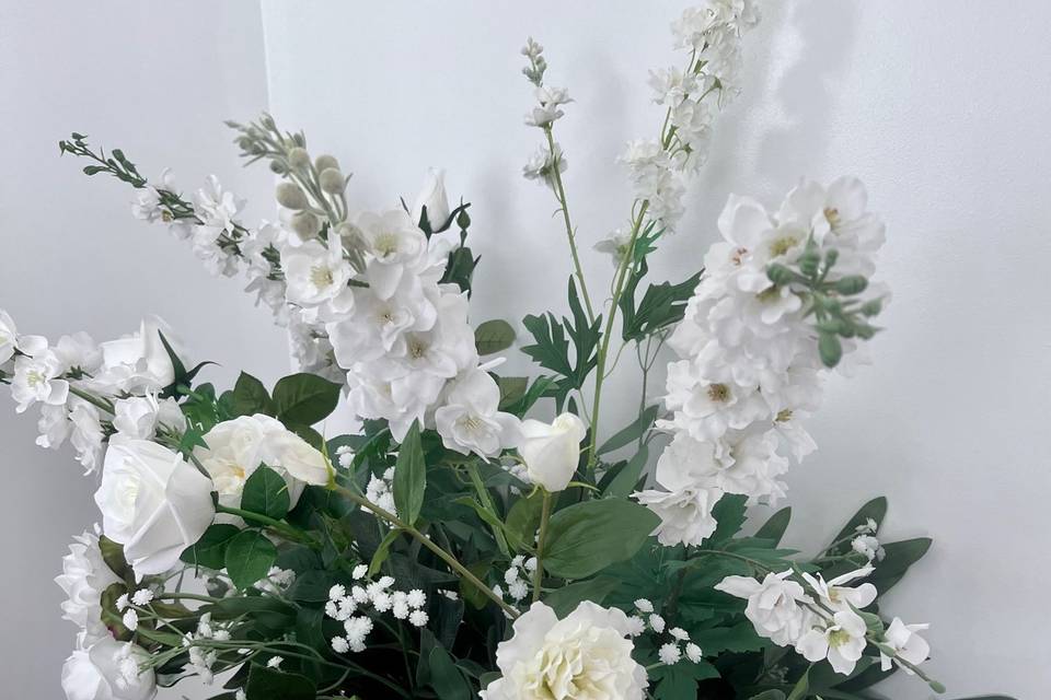 Garden Aisle Flowers