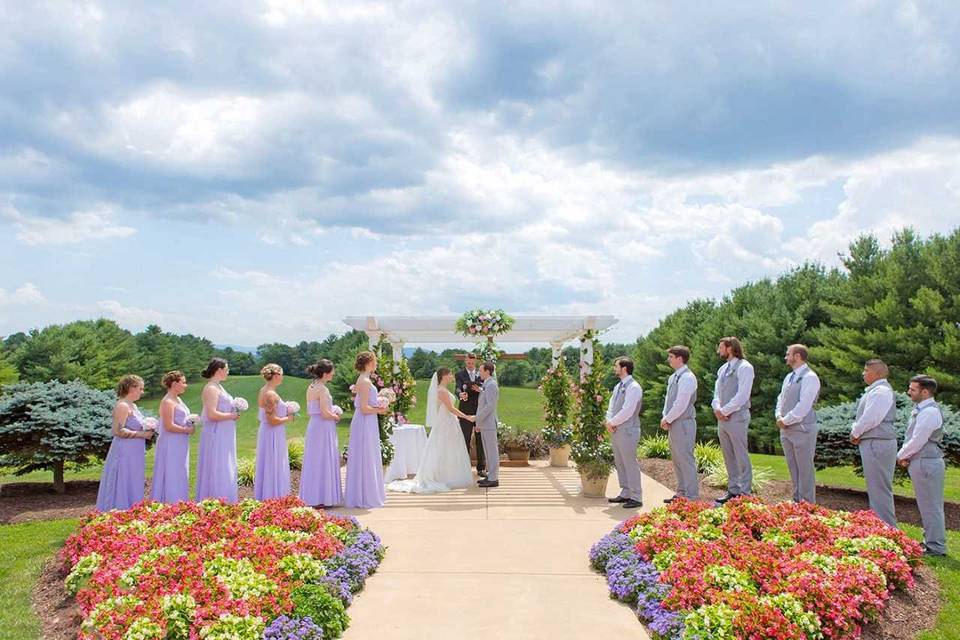 July Wedding Party