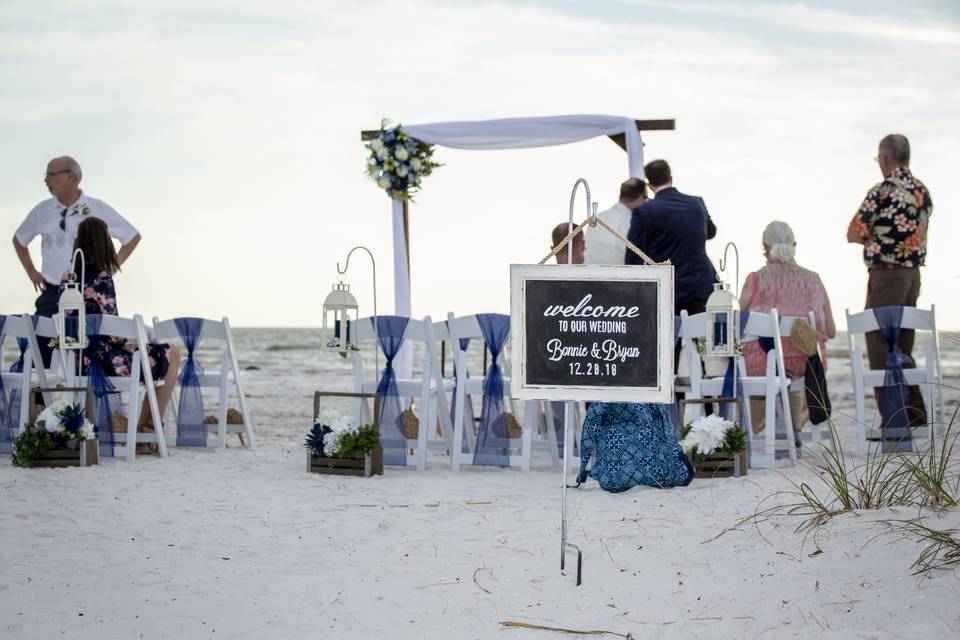 Beach wedding