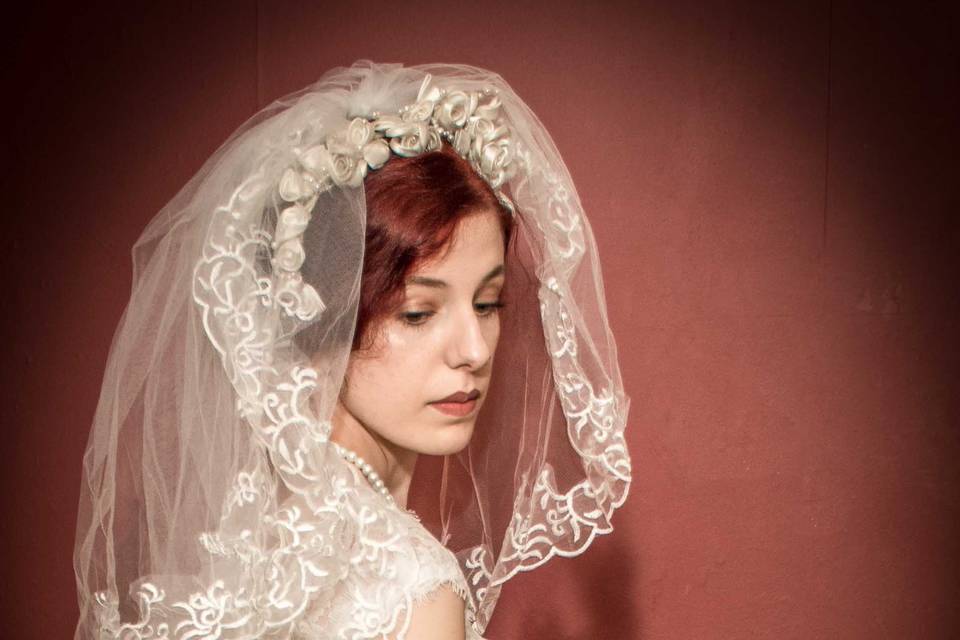 Bridal Portrait with Veil