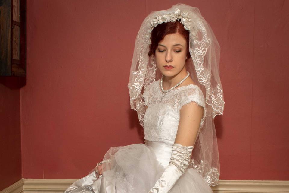Bridal Portrait with Veil