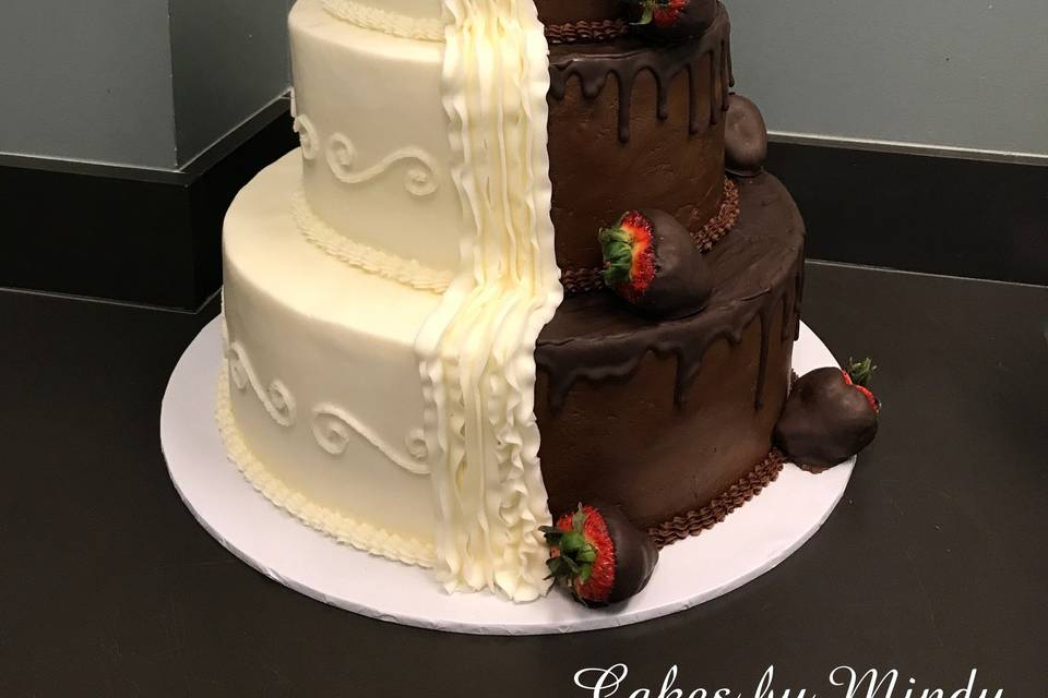 Cakes By Mindy Wedding Cake Baton Rouge La Weddingwire