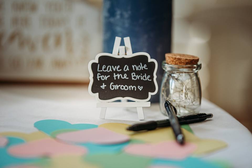Wedding Guest Signing