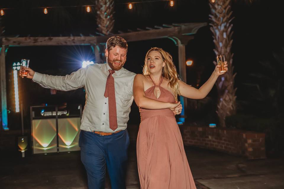 Reception dancing