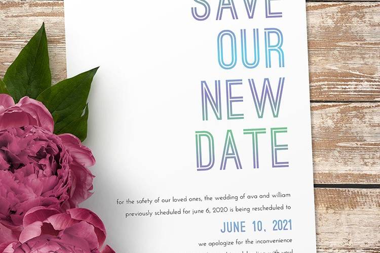 Save the new date