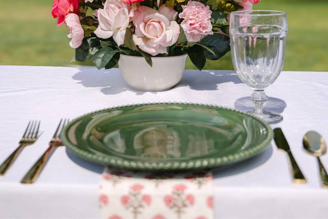 Luxury faux wedding florals
