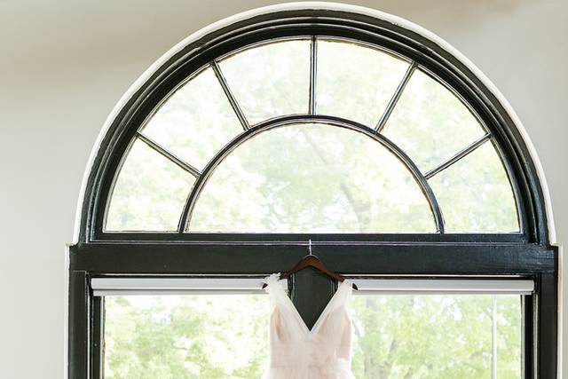 Dress by window