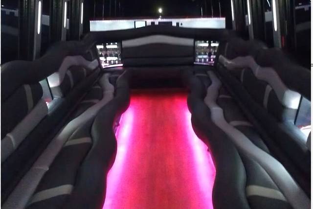 Limo bus inside