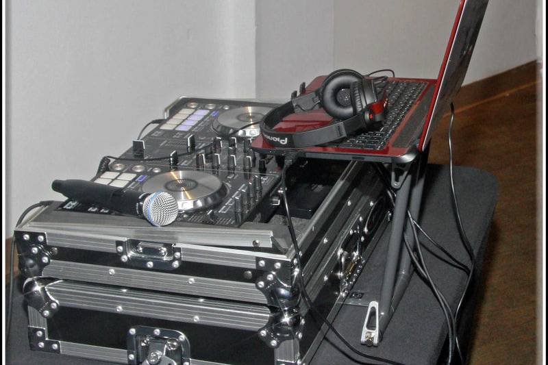 DJ setup