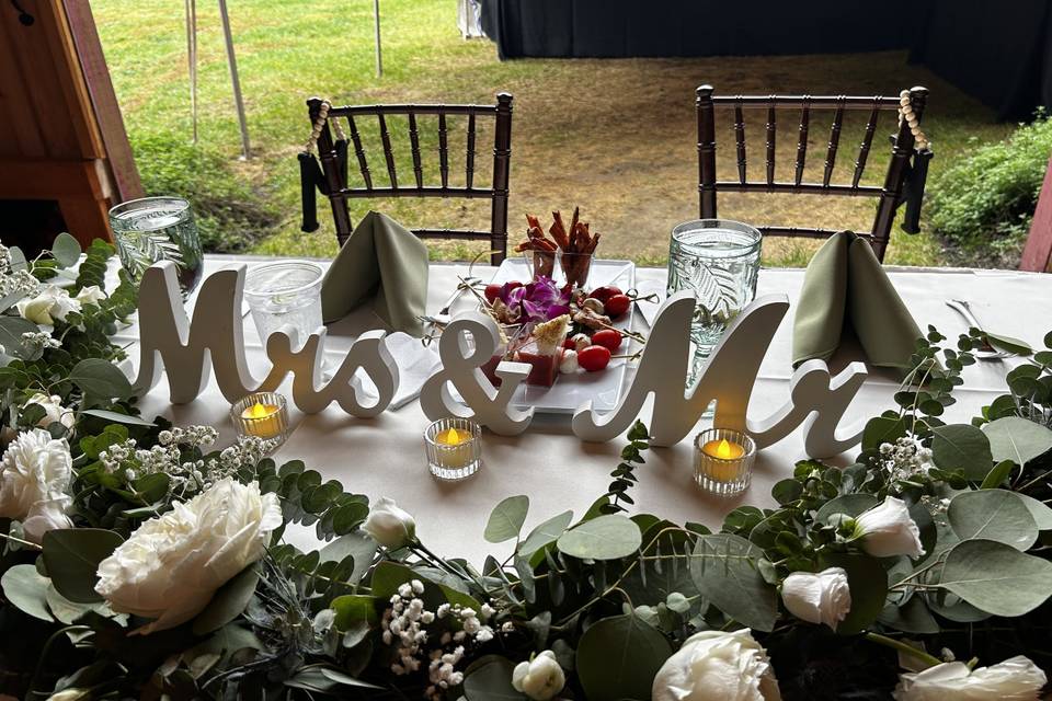 Sweetheart Table