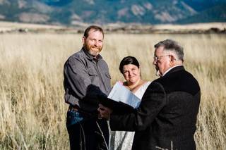 Donna & Brad During Ceremony