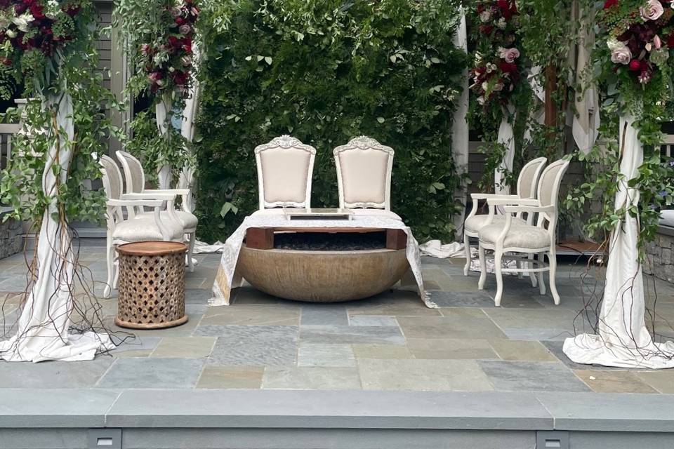 Mandap chairs