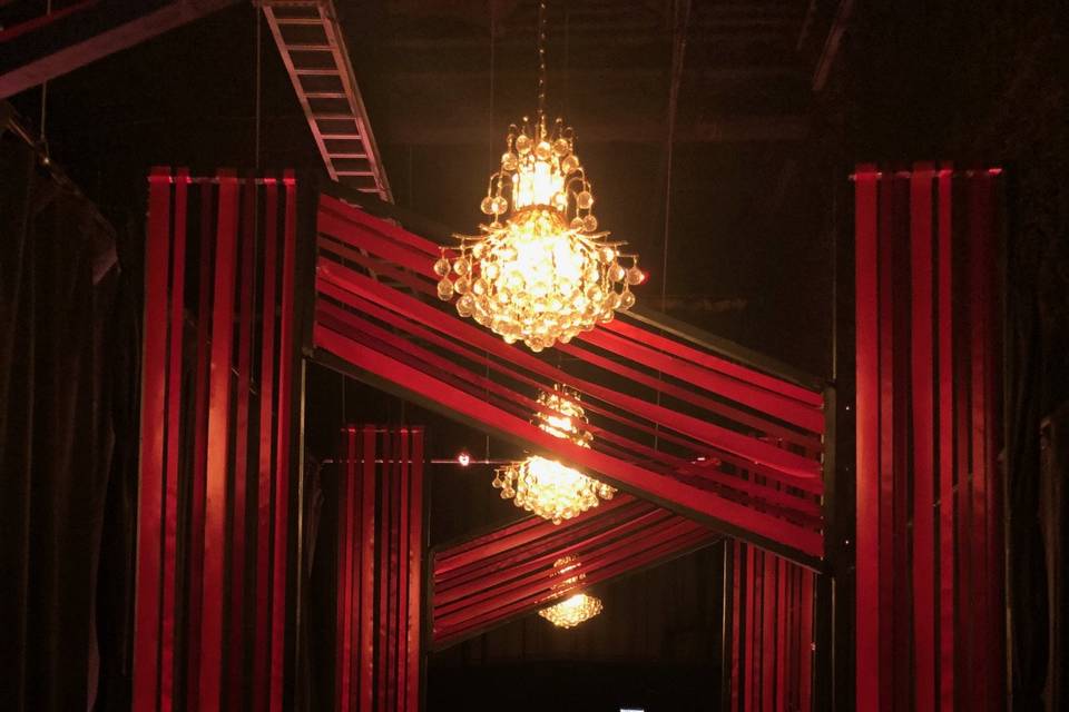 Textile hallway