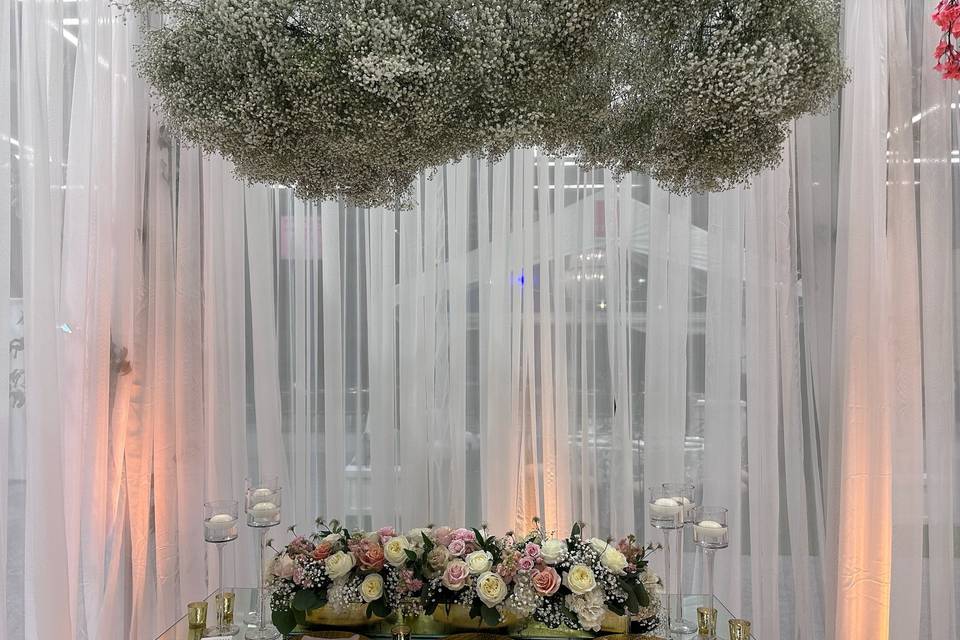 Baby's breath cloud