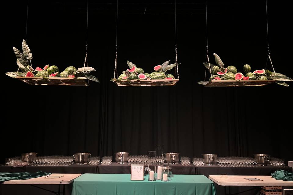 Watermelon installation