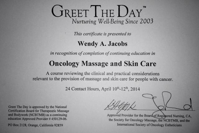 sometimes, people stop self care and spa treatments when they become health compromised....and other spas turn them down.
not with me! i am certified in oncology esthetics (COE) and that means that i can offer services to EVERYONE in your bridal party.
it's a special day for everyone, and what better way to celebrate with everyone!
xoxox
wendy
catalyst • skin & body