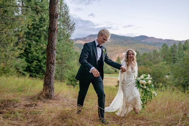 North Idaho Summer Wedding