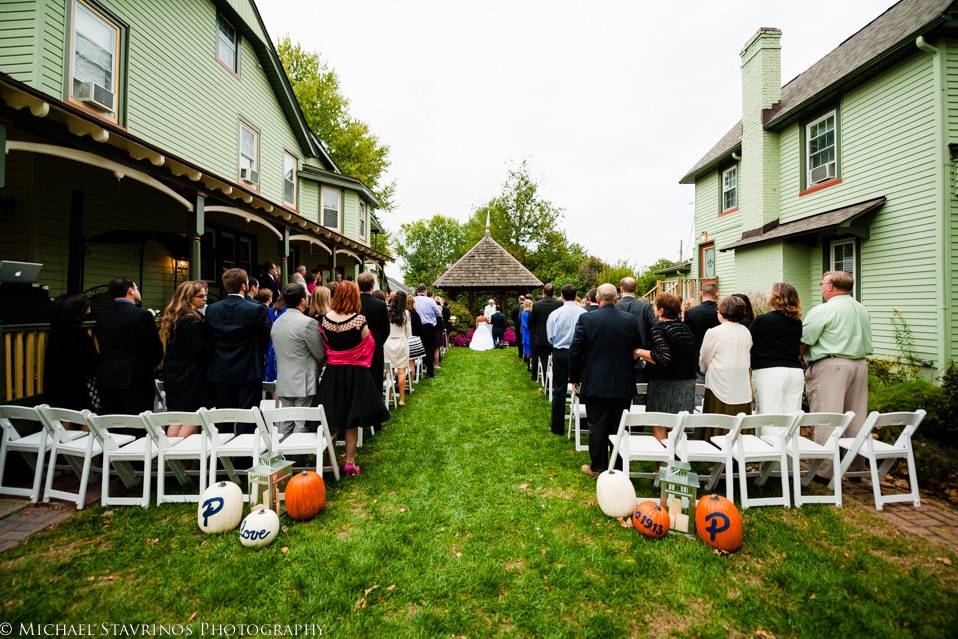 Fall wedding