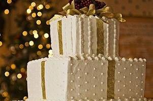 Winter Wedding Cake